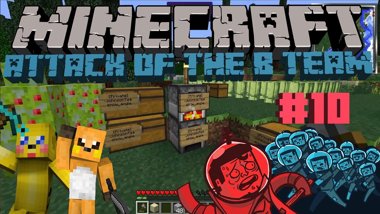Attack Of The B Team Server Cracked Minecraft: Attack of the B Team Server Ep 10: - YouTube