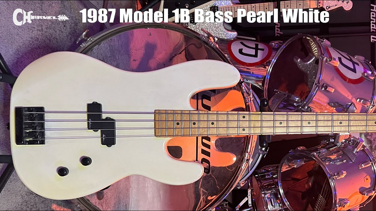 Charvel Model 1B 1987 Pearl White: Ostronomy Guitar of the Day