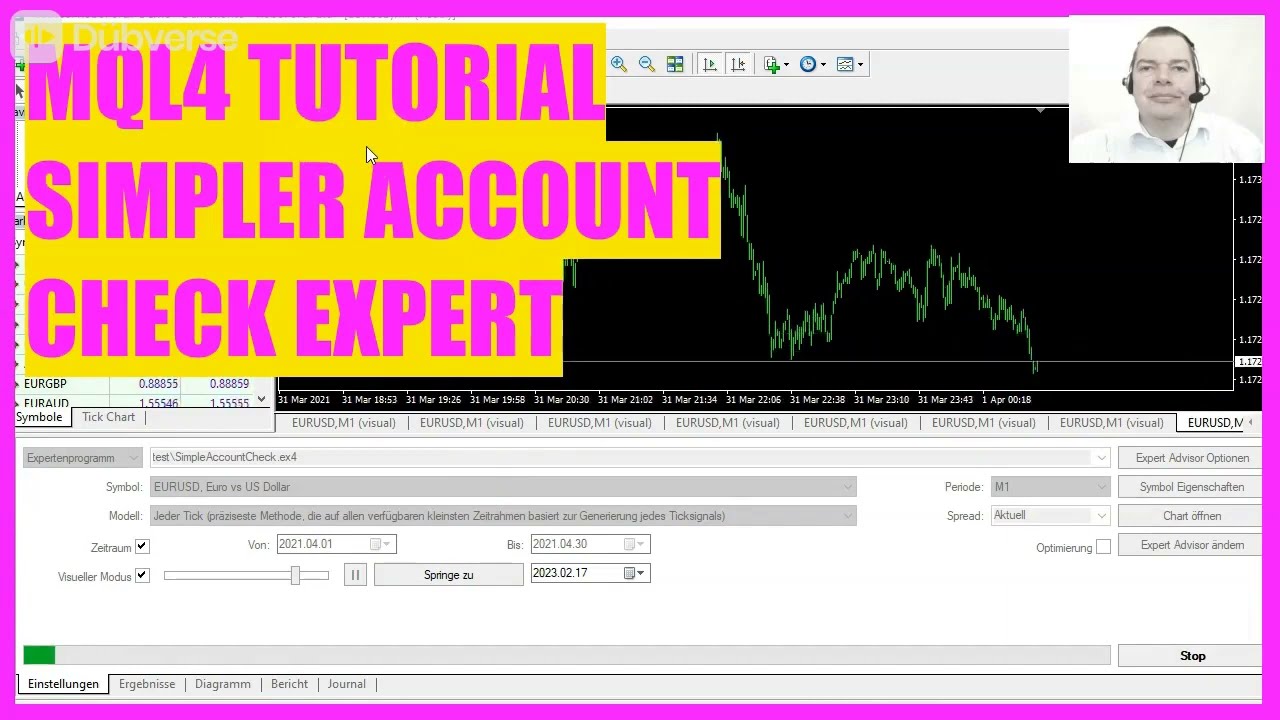 MQL4 TUTORIAL BASICS - SIMPLE ACCOUNT CHECK (translated with AI which is a bit scary)