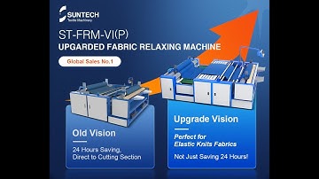 Upgraded Fabric Relaxing Machine for Elastic Knit Fabrics | Suntech Machineries | ANH Enterprise