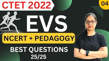 EVS Pedagogy For CTET 2022 | CTET EVS NCERT Based Questions | CTET 2022 Classes | by Rupali Jain #4