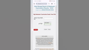 High madrasah Alim and fazil result 2024. madrasah board result kivabe dekhbo.#wbresult #shorts