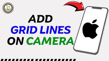 How To Add Grid Lines on iPhone Camera!
