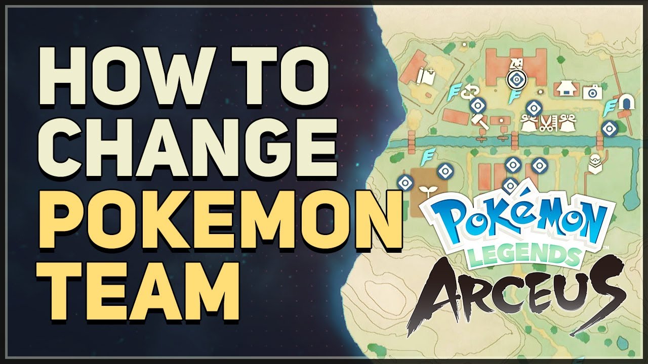 Pokémon Legends: Arceus: How To Swap Pokémon