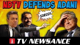 OCCRP story on Adani and how NDTV came to rescue their Big Boss | TV Newsance 224