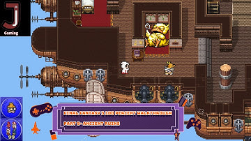 Final Fantasy 3 Pixel remaster 100 percent walkthrough Part 9 Ancient Ruins