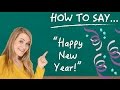 German Lesson (108) - How to Say Happy New Year - A2