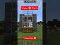automatic unlimited snow ❄️ farm tutorial #tafajjulhussainofficial #minecraftshorts #viralshort
