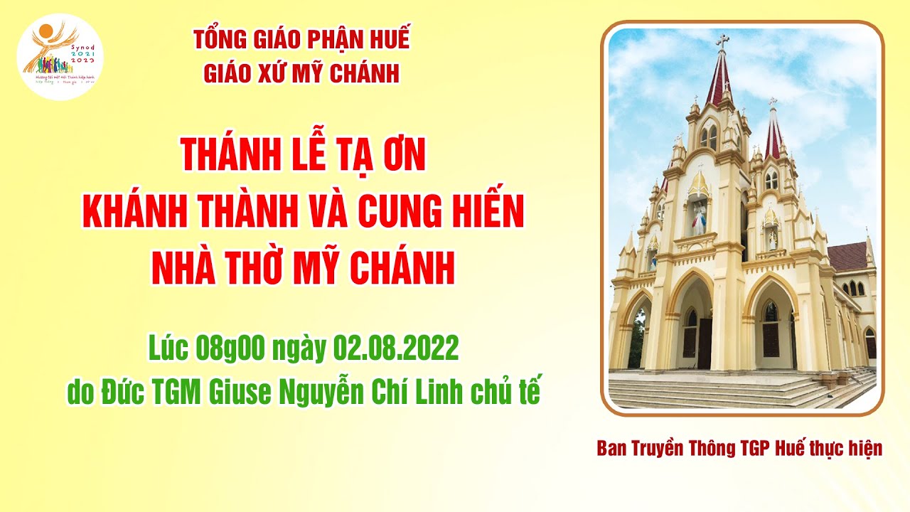 Thánh Lễ Tạ Ơn Khánh Thành và Cung Hiến Nhà thờ Mỹ... - youtube