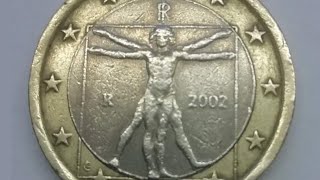 عمله 1 يورو ايطاليا 2002 EURO