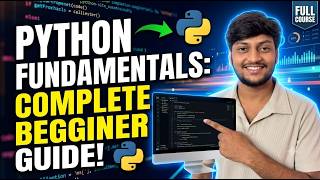 Introduction to python 🐍  || Lecture 1 by Ashish Kumar || Python fundamentals for beginner