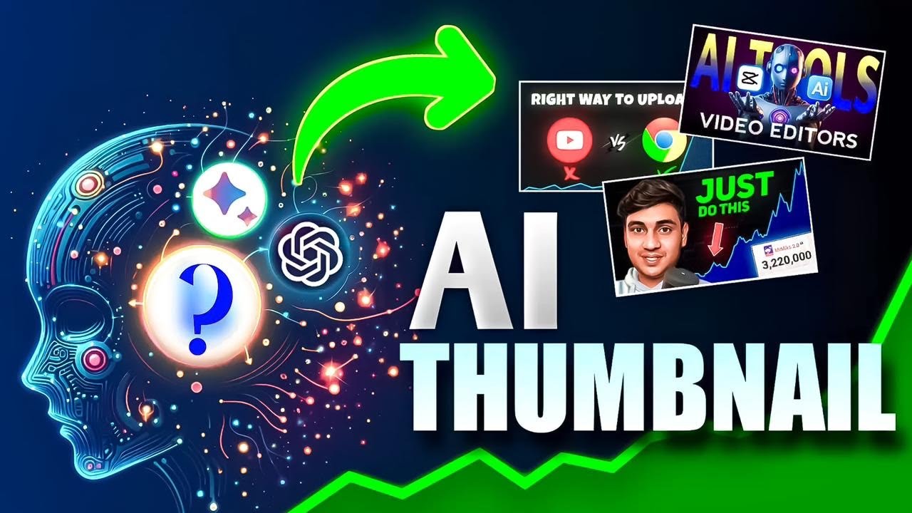 Youtube Thumbnail Using AI Tools (Free 2024 Method) In Mobile Only 5 Minutes