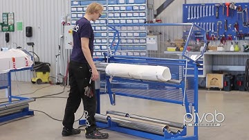 CFE Butt Roll Unwinder - Recycle paper cores