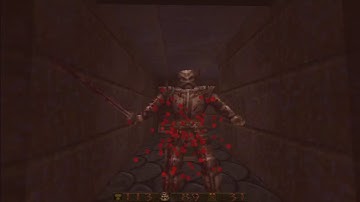 Quake - The Haunted Halls (E3M7) Secret Level