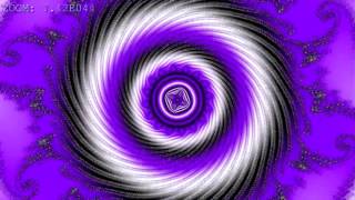 Stibium - Spiral Fractals - Mandelbrot set fractal zoom 3.75E109