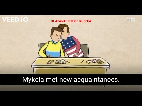 WAR IN UKRAINE: Russian Propaganda for Kids