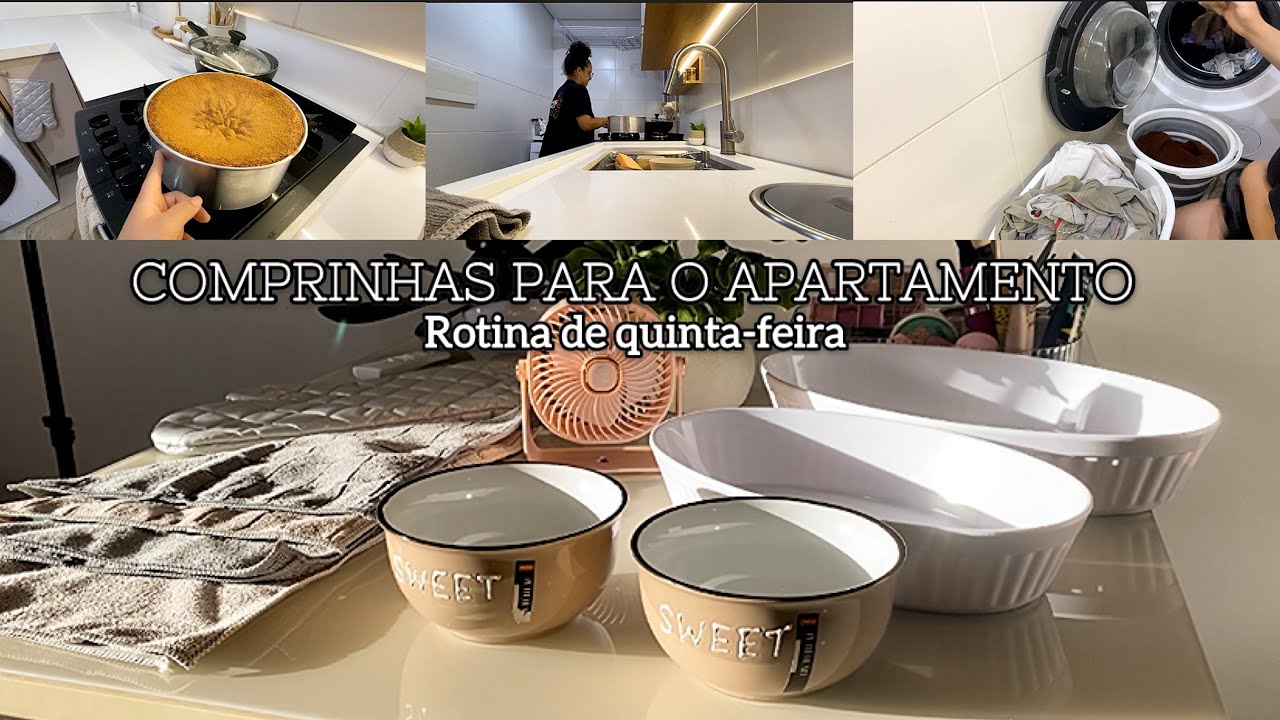 Comprinhas Para casa, fui na loja busca busca, lavando roupa fazendo janta e encomenda 