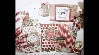 ONE Paper Pad/FIVE Christmas Cards