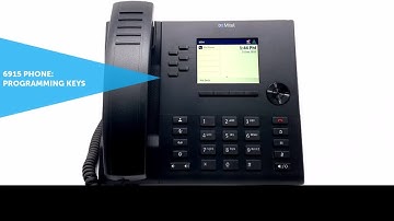 6915 Phone: Programming Keys: MiVoice Business