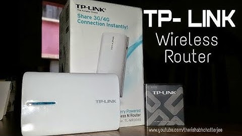 Unboxing➨TP-Link TL-MR3040 Mini Pocket 3G Wireless Router (White)