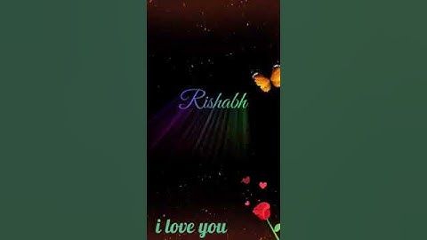 #rishabh name status #status #cartoon #drawing #art #cursivewriting