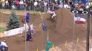 Ken Roczen Hard Crash - 2013 Spring Creek MX 250 Moto 1