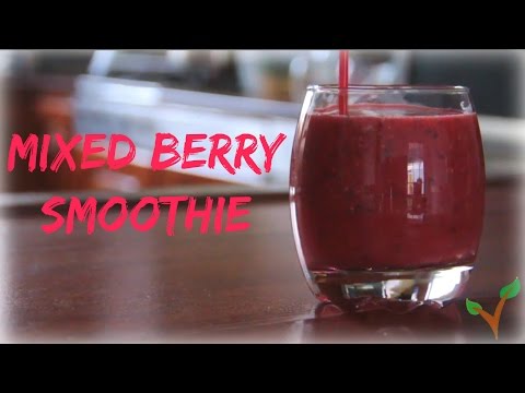 Antioxidant Mixed Berry Smoothie