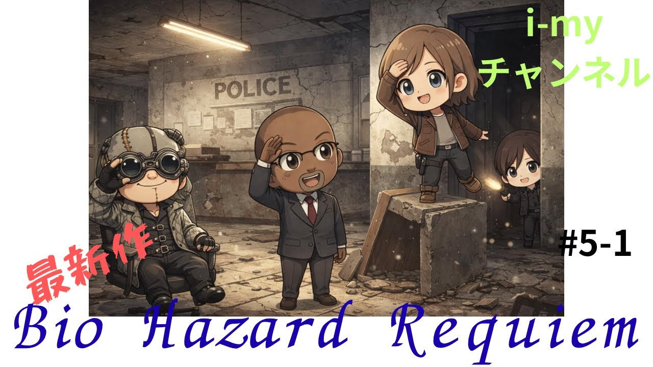 バイオハザードレクイエム‼️やってくぜぃ！#5-1