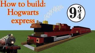 How to build: Hogwarts express train from Harry Potter