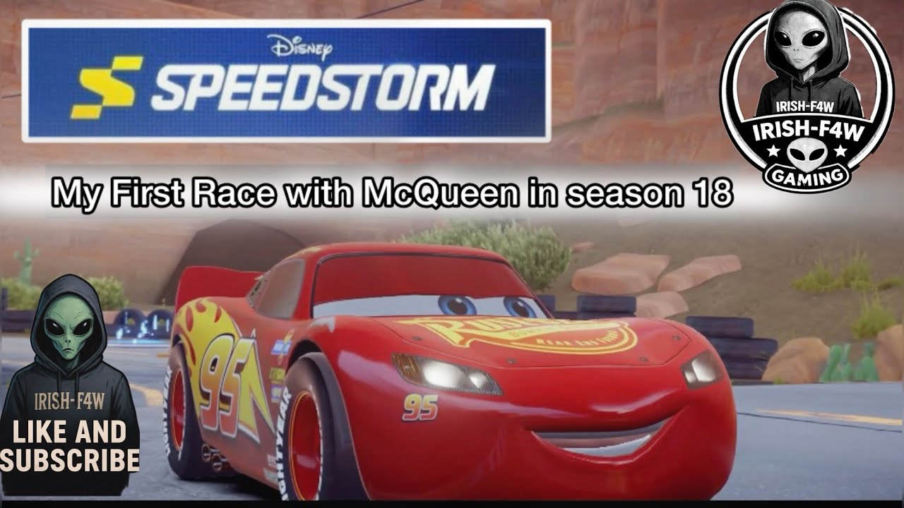 Trying Lightning McQueen for the First Time | Speedstorm #disneyspeedstorm #speedstorm #gaming