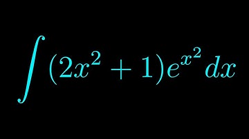 Integral of (2x^2 + 1) * e^(x^2)