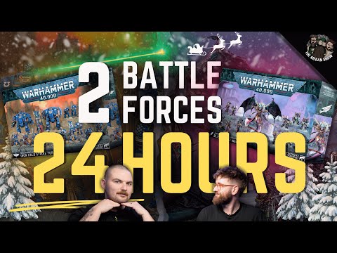 Painting TWO Battleforces in 24 Hours