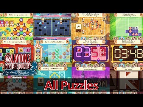 Vídeo: Puzzles Diarios Para 3DS Prof. Layton