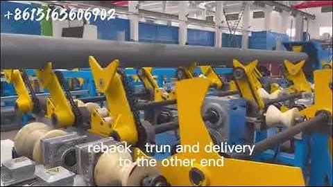 Double stations pipe end grooving machine WhatsApp +8615165606902