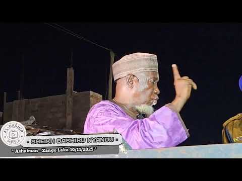 Sheikh Bashiru Nyandu Da Wa At Ashaiman Zangon Laka In Memory Of Sheikh Ahmad Ibrahim Maidamo I