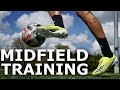 5 training drills for midfielders  five simple midfielder exercises