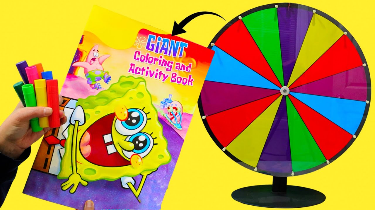 La ruleta indica la actividad de Bob Esponja