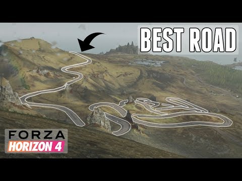 The BEST DRIVING ROAD In Fortune Island - Forza Horizon 4