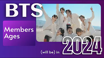 BTS real AGE in 2024 💜𝗕𝗧𝗦⟭⟬💜 All Members real Name, Age and Date of Birth