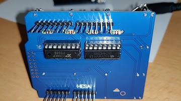 ledcube 74HC595 vs XR2206CP