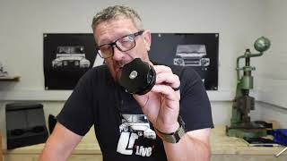 Match Highlights LRC1628 - ALUMINIUM FUEL CAP FOR LAND ROVER DEFENDER - 1998-2016 - COMES IN BLACK - BY OPTIMILL