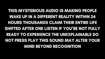 Reality Shifting Frequency Music: Listen And SHIFT FAST!