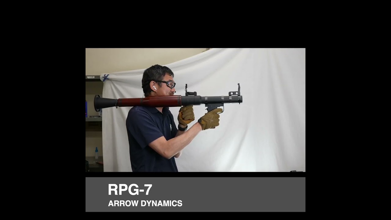RPG7 ロケットランチャー 40mmガスカート エアガン レビュー