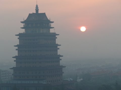 деревня Хуаси, деревня миллионеров, Китай, Village of Huaxi, China, Chinese millionaires, Aerotower