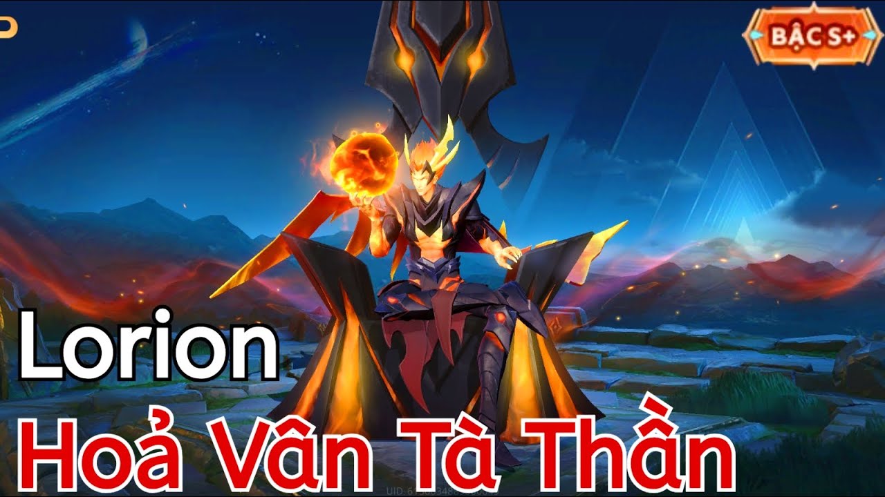 [LIÊN QUÂN MOBILE] FULL HIỆU ỨNG SKIN LORION HOẢ VÂN TÀ THẦN - YouTube
