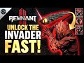 Remnant 2  unlock the secret invader class fast secret archetype guide