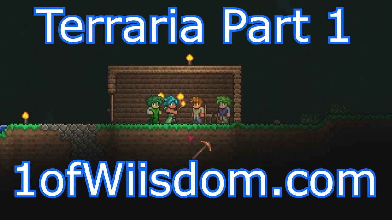 Terraria with Friends Episode 1: In the Dark - YouTube