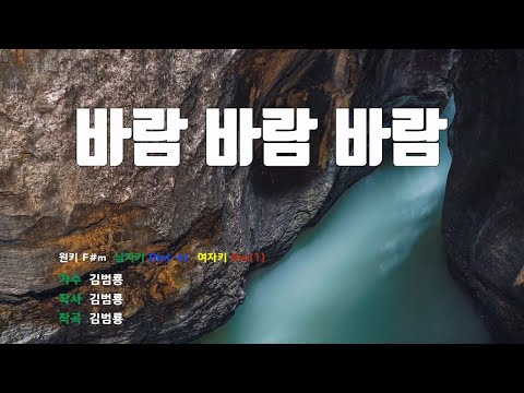 [은성 반주기] 바람바람바람 - 김범룡