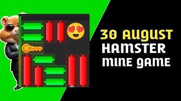 How To Solve Mini Game Puzzle In Hamster Kombat | Mini Game Today 30 August Hamster Kombat