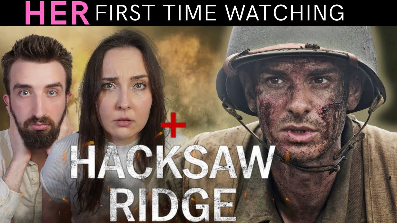 UNBELIEVABLE┃HACKSAW RIDGE (2016)┃HER FIRST TIME WATCHING